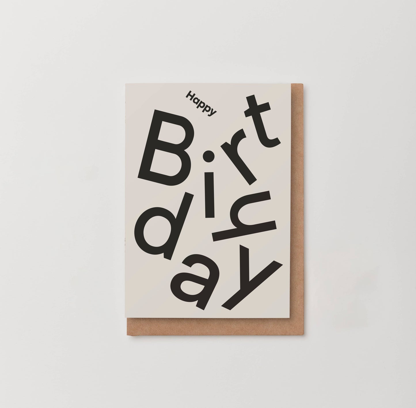 TYPE HAPPY BIRTHDAY CARD: SINGLES IN CELLOS